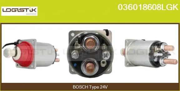 Solenoid Switch, starter (036018608LGK)