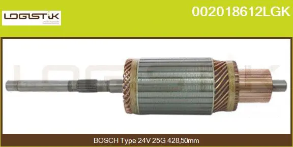 Armature, starter (002018612LGK)