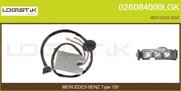 Resistor, interior blower (026084000LGK)