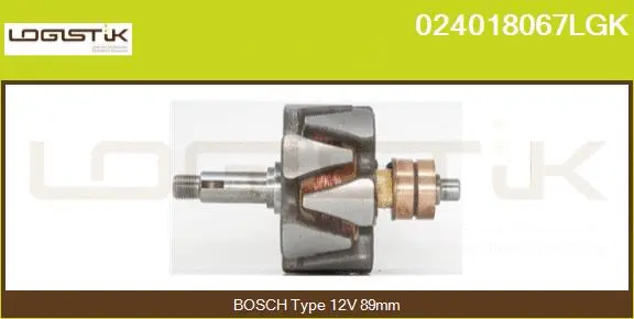 Rotor, alternator (024018067LGK)