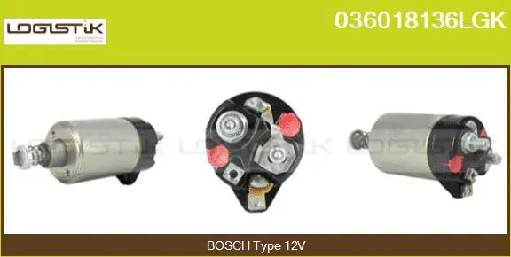 Solenoid Switch, starter (036018136LGK)