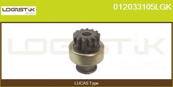Pinion, starter (012033105LGK)
