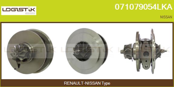 Core assembly, turbocharger (071079054LKA)