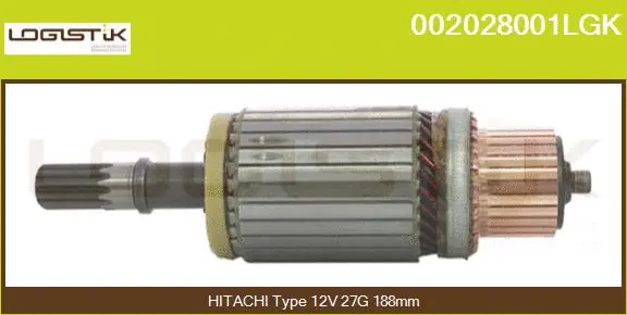 Armature, starter (002028001LGK)
