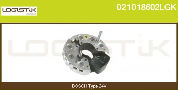 Rectifier, alternator (021018602LGK)