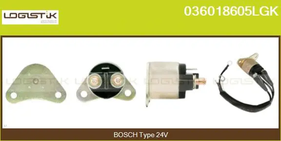 Solenoid Switch, starter (036018605LGK)