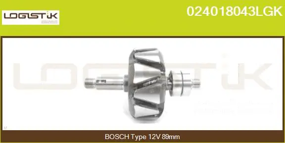 Rotor, alternator (024018043LGK)