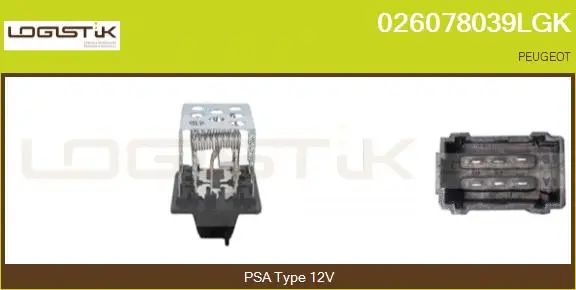 Resistor, interior blower (026078039LGK)