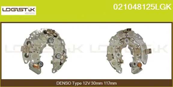 Rectifier, alternator (021048125LGK)