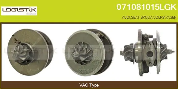 Core assembly, turbocharger (071081015LGK)