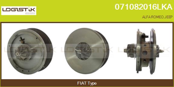 Core assembly, turbocharger (071082016LKA)