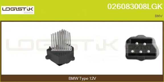 Resistor, interior blower (026083008LGK)