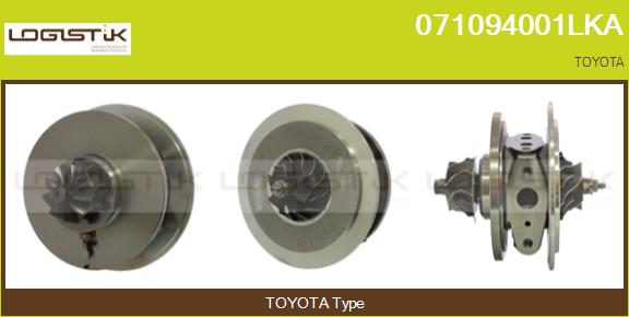 Core assembly, turbocharger (071094001LKA)