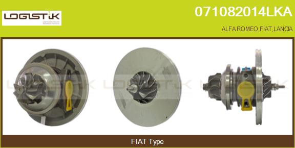 Core assembly, turbocharger (071082014LKA)