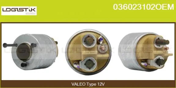 Solenoid Switch, starter (036023102OEM)