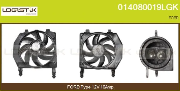 Electric Motor, radiator fan (014080019LGK)