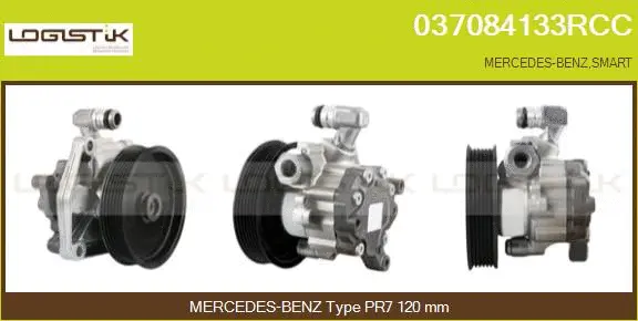 Hydraulic Pump, steering (037084133RCC)