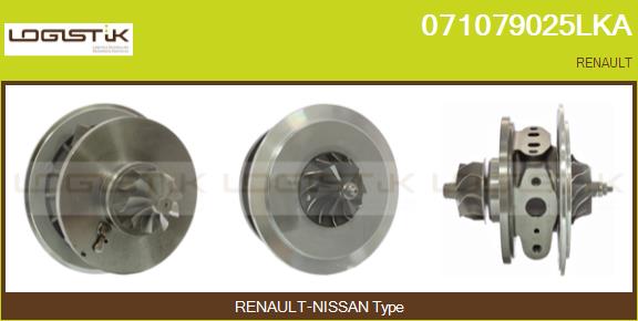 Core assembly, turbocharger (071079025LKA)