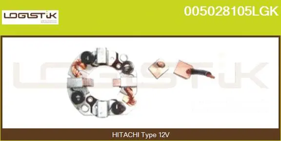 Holder, carbon brushes (005028105LGK)