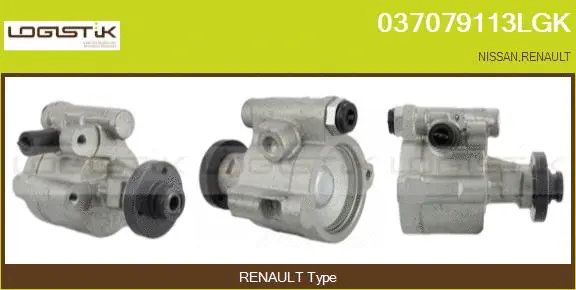 Hydraulic Pump, steering (037079113LGK)