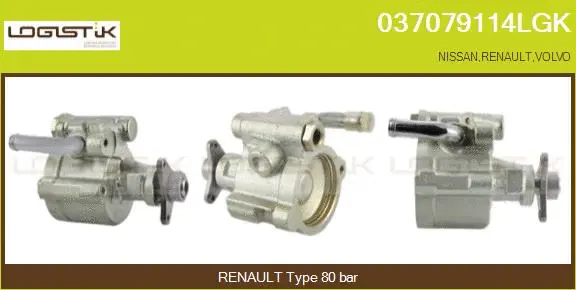 Hydraulic Pump, steering (037079114LGK)