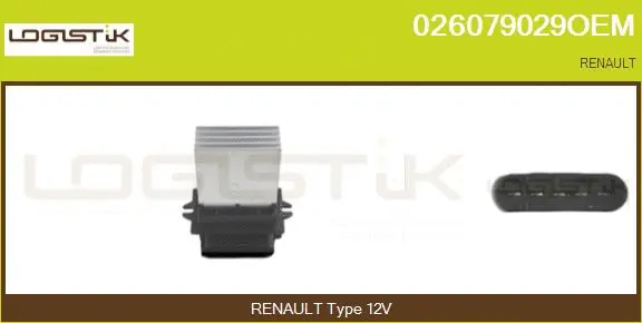 Resistor, interior blower (026079029OEM)
