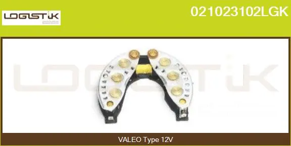 Rectifier, alternator (021023102LGK)