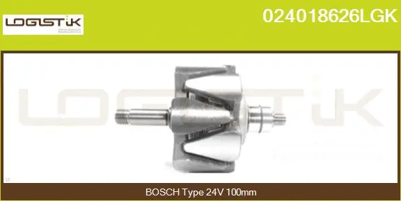 Rotor, alternator (024018626LGK)