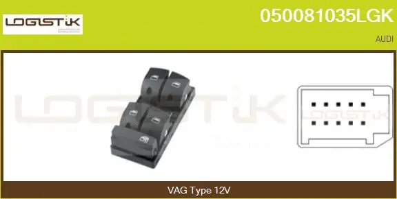 Switch, window regulator (050081035LGK)