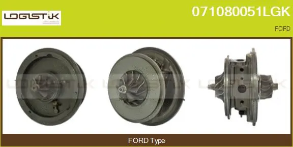 Core assembly, turbocharger (071080051LGK)