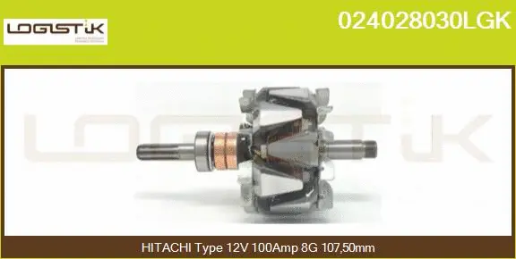 Rotor, alternator (024028030LGK)