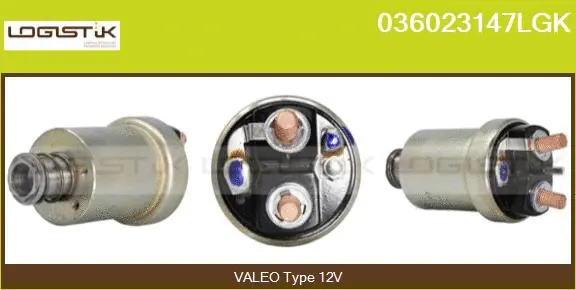 Solenoid Switch, starter (036023147LGK)