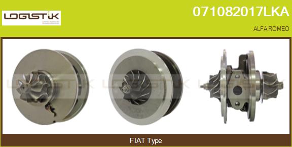 Core assembly, turbocharger (071082017LKA)