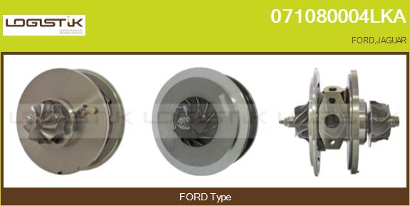 Core assembly, turbocharger (071080004LKA)