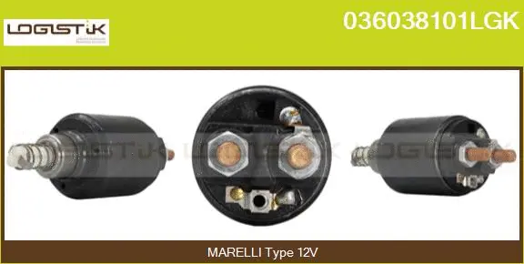 Solenoid Switch, starter (036038101LGK)