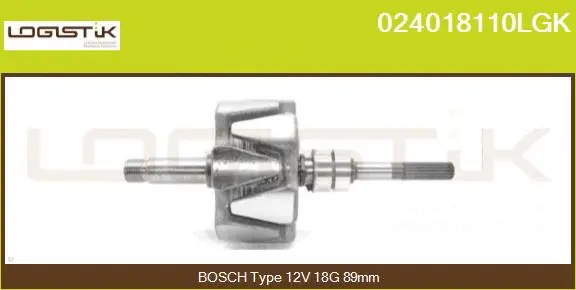 Rotor, alternator (024018110LGK)