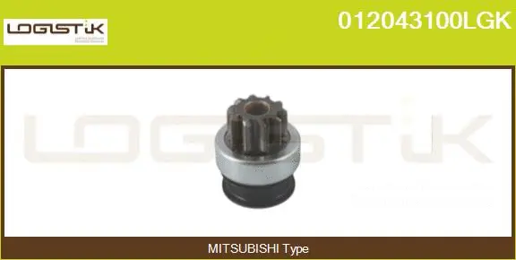 Pinion, starter (012043100LGK)