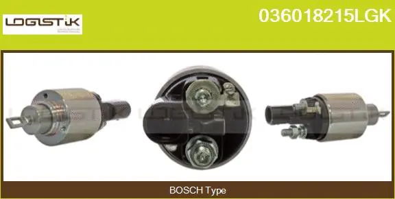 Solenoid Switch, starter (036018215LGK)