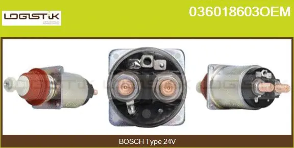 Solenoid Switch, starter (036018603OEM)