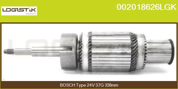 Armature, starter (002018626LGK)