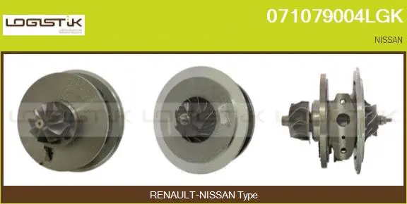 Core assembly, turbocharger (071079004LGK)