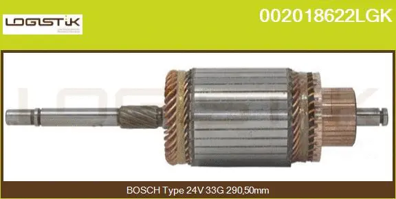 Armature, starter (002018622LGK)