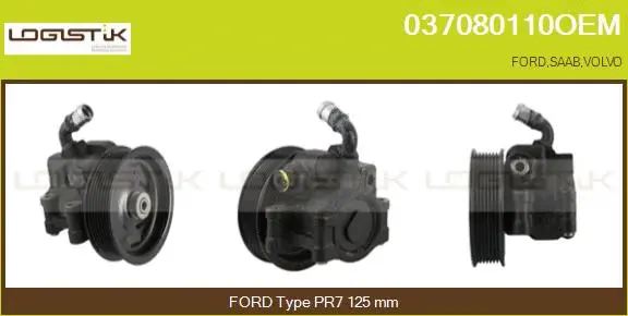 Hydraulic Pump, steering (037080110OEM)