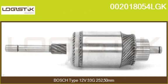 Armature, starter (002018054LGK)