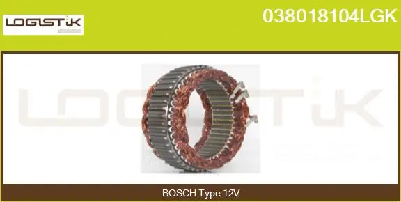 Stator, alternator (038018104LGK)