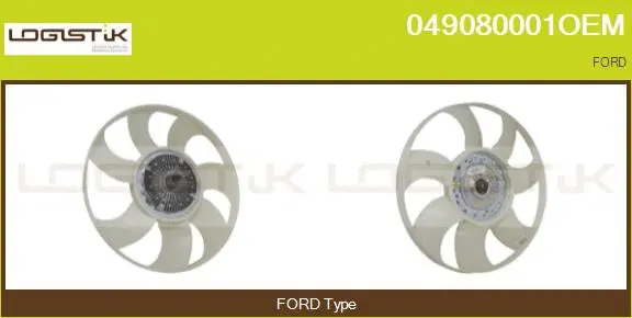 Clutch, radiator fan (049080001OEM)