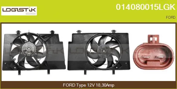 Electric Motor, radiator fan (014080015LGK)
