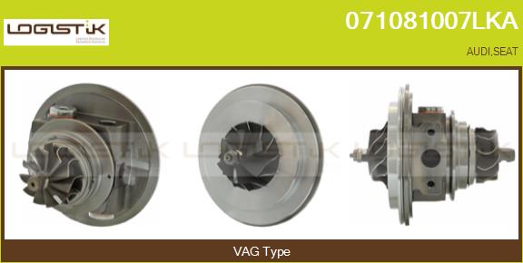 Core assembly, turbocharger (071081007LKA)