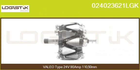 Rotor, alternator (024023621LGK)