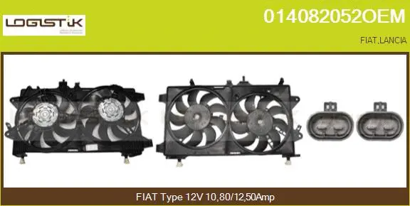 Electric Motor, radiator fan (014082052OEM)